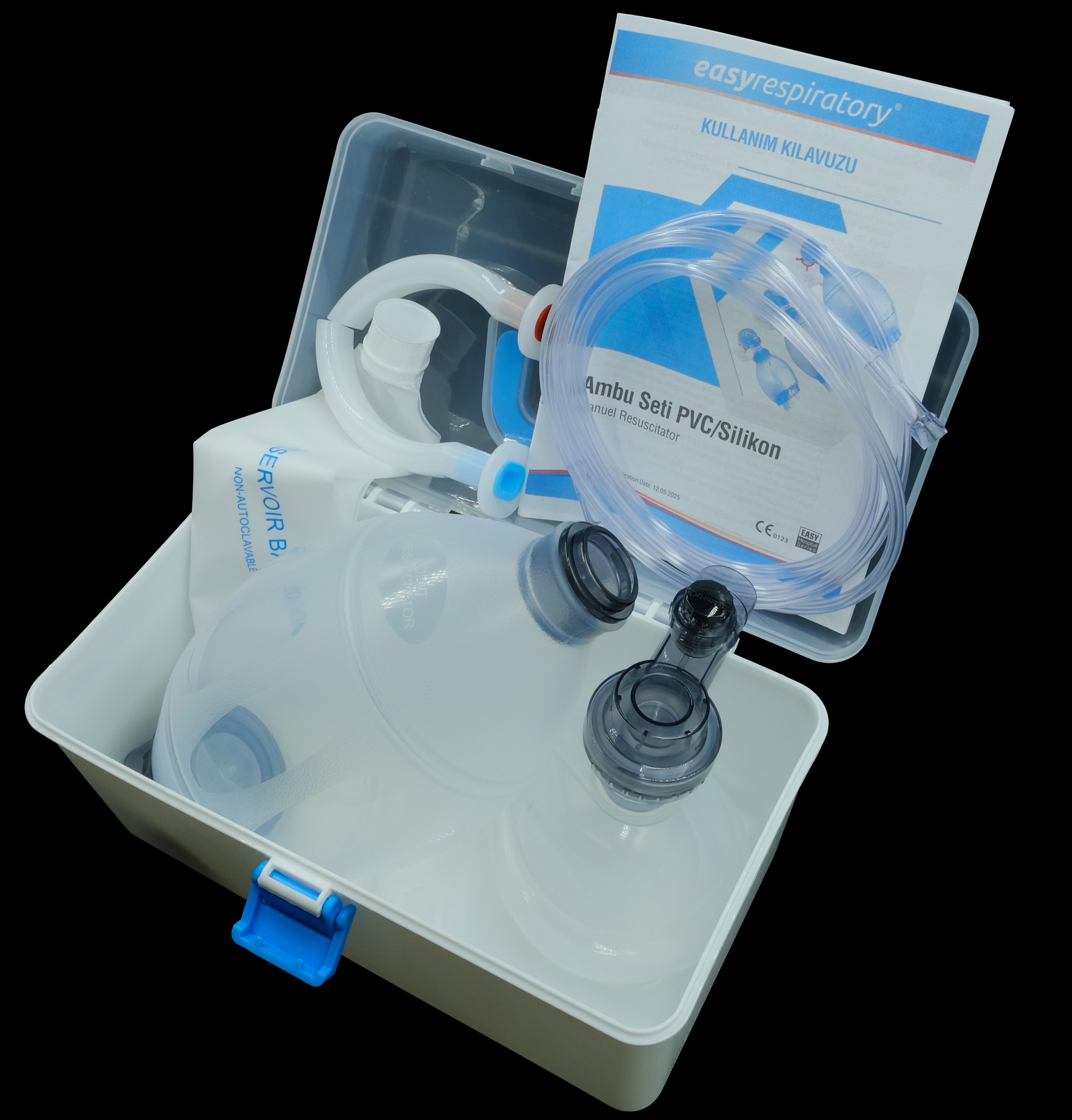 AMBU SET SİLİKON - ÇOK KULLANIMLIK OTOKLAVA GİREBİLİR